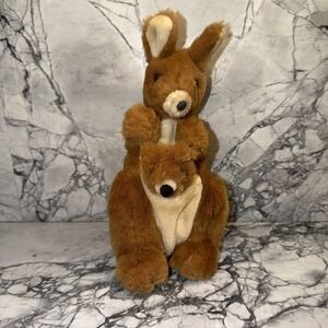 VTG Goffa Kangaroo Joey Plush Stuffed Animal